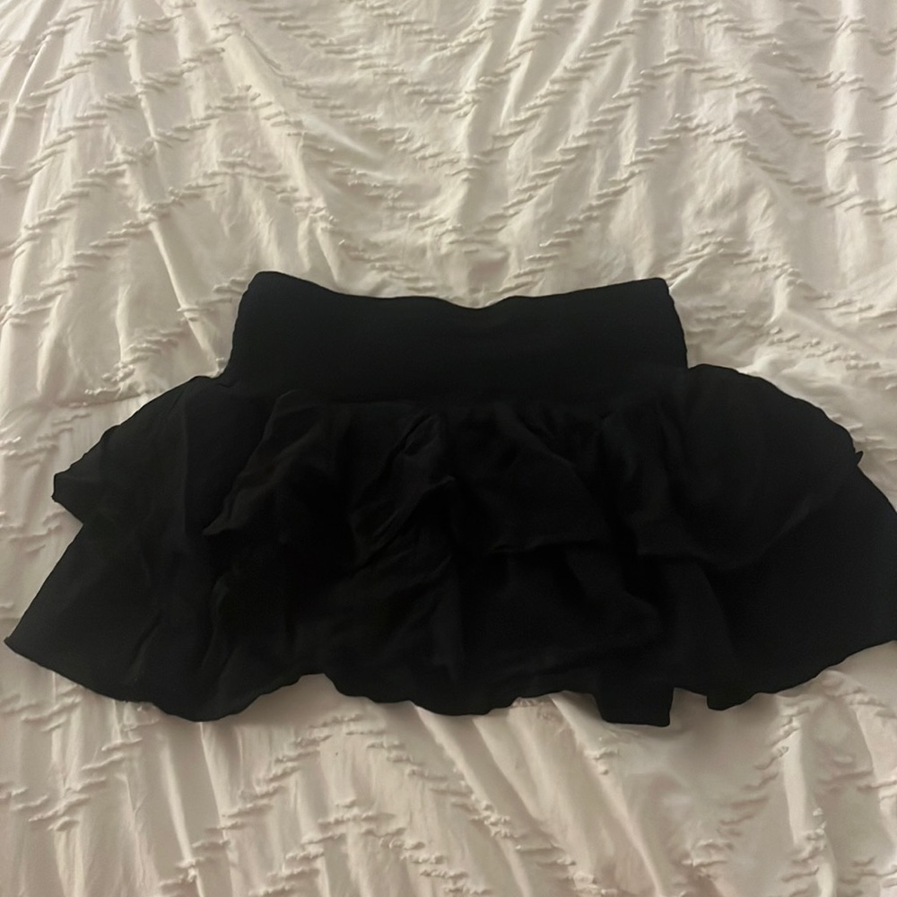 Black Petite Skirt